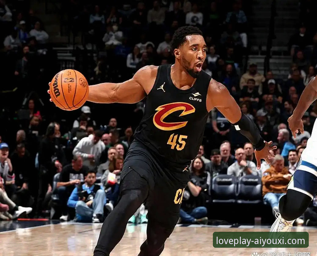 爱游戏APP版本更新教程 米切尔42分引领骑士险胜魔术:一场攻防转换的现代篮球深度解析